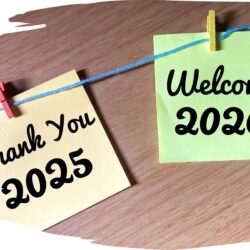 Thankyou 2025 welcome 2026