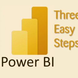 PowerBI 3 easy steps